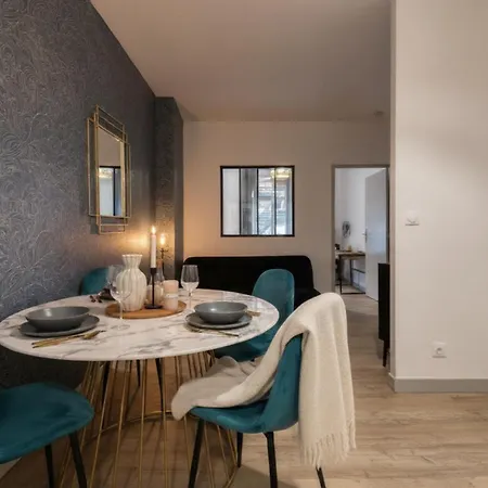 Apartmán L'onyx - Un Premium En Centre-ville, Gare Sncf A 5 Min, Wifi & Calme