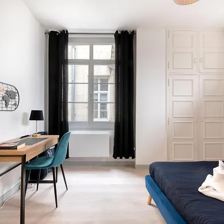 L'onyx - Un Premium En Centre-ville, Gare Sncf A 5 Min, Wifi & Calme Apartmán *