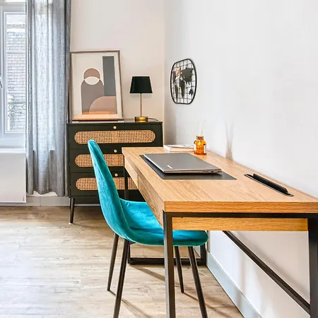 L'onyx - Un Premium En Centre-ville, Gare Sncf A 5 Min, Wifi & Calme Апартаменты Анже