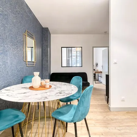 L'onyx - Un Premium En Centre-ville, Gare Sncf A 5 Min, Wifi & Calme Apartmán *