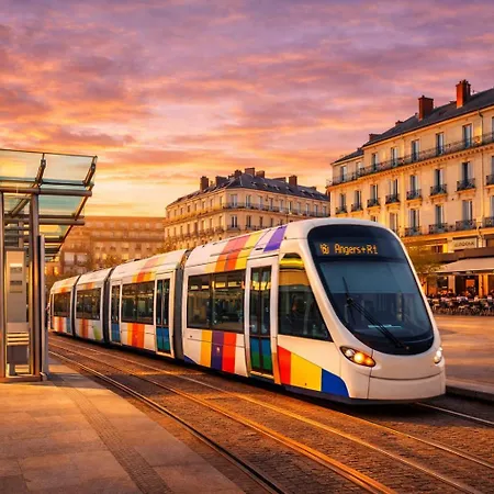 Apartmán L'onyx - Un Premium En Centre-ville, Gare Sncf A 5 Min, Wifi & Calme Angers