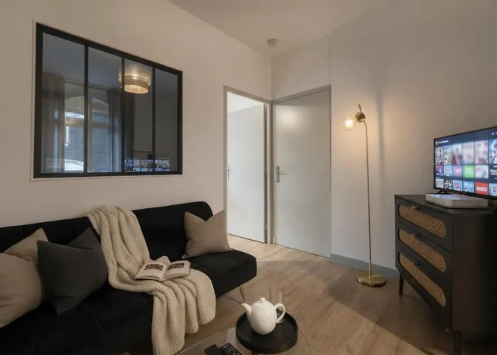 Апартаменты L'onyx - Un Premium En Centre-ville, Gare Sncf A 5 Min, Wifi & Calme *