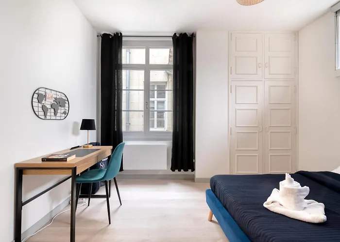 L'onyx - Un Premium En Centre-ville, Gare Sncf A 5 Min, Wifi & Calme Апартаменты *