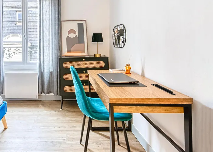 L'onyx - Un Premium En Centre-ville, Gare Sncf A 5 Min, Wifi & Calme Апартаменты Анже