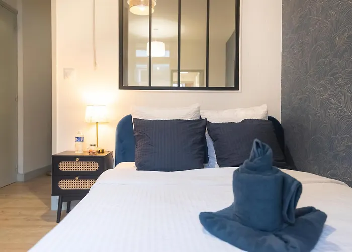 Апартаменты L'onyx - Un Premium En Centre-ville, Gare Sncf A 5 Min, Wifi & Calme *